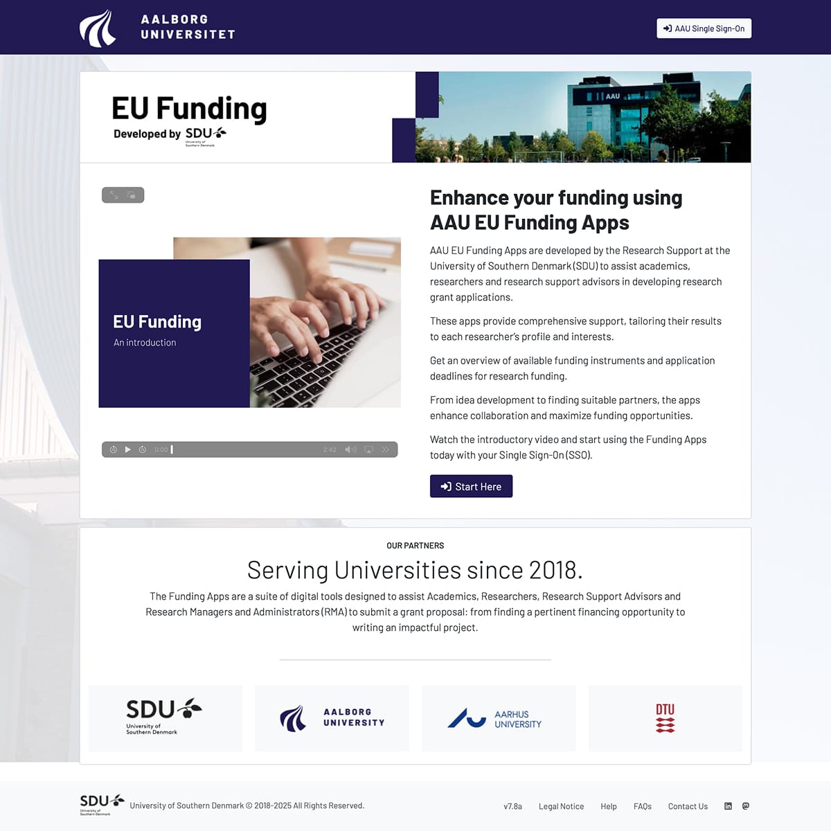 AAU EU Funding Apps