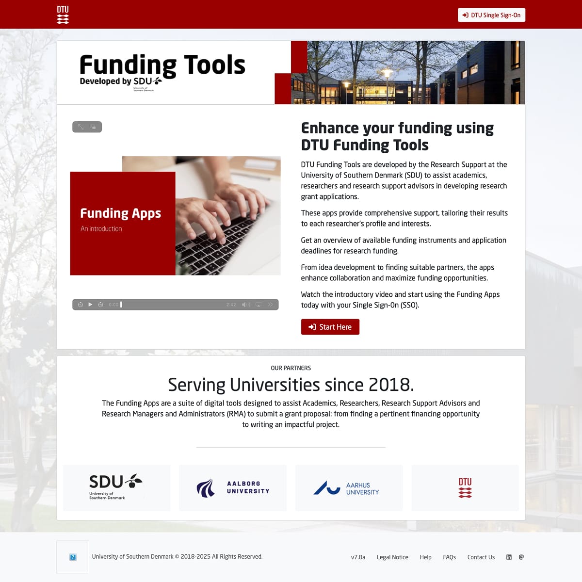 DTU Funding Tools
