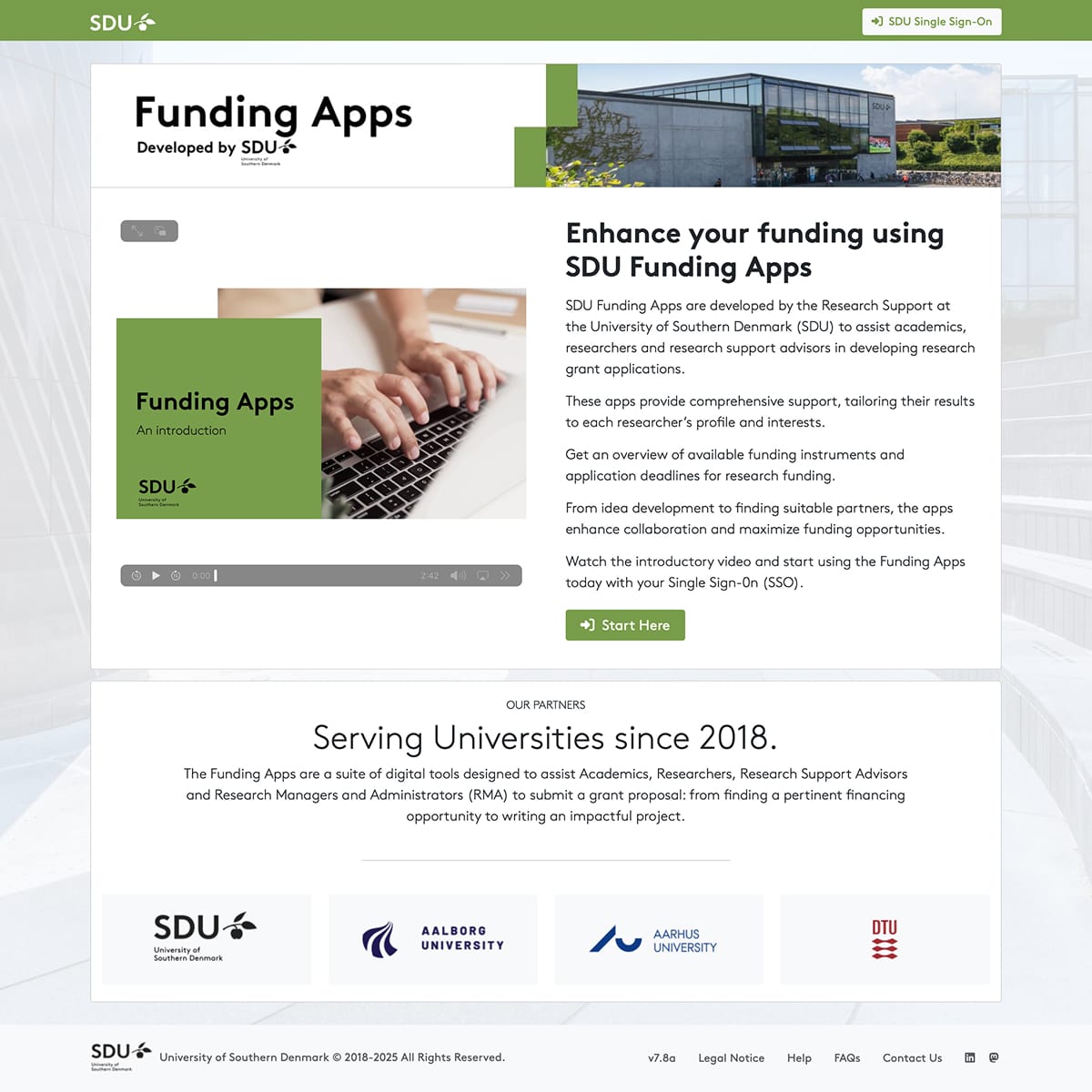 SDU Funding Apps